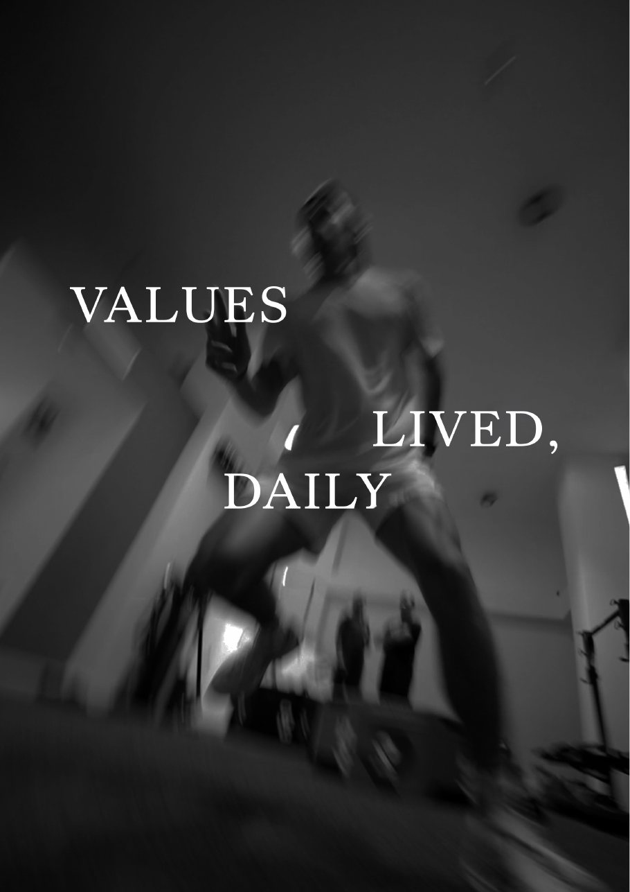 Values lived, daily